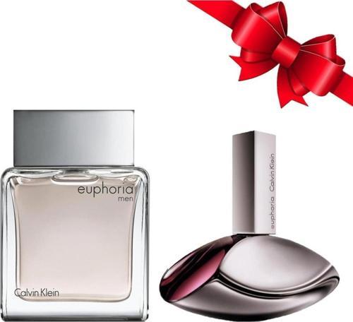 Euphoria Men EDT Erkek Parfüm 100ML + Euphoria EDP Kadın Parfüm 100ML Sevg