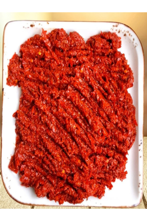 Lezzetleri | Geleneksel Hatay Dövme Biber %100 Katkısız 1 Kg