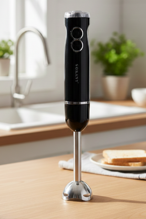 Kompakt Paslanmaz Çelik El Blenderi 400W – SK-02007