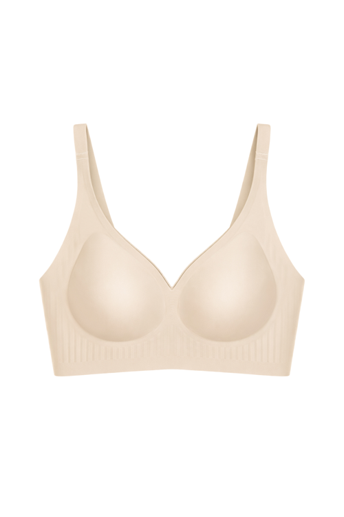 Seamless Bra - Slight | Ten Lazer Kesim Dikişsiz Dilim Detaylı Balensiz Kadın Sütyen