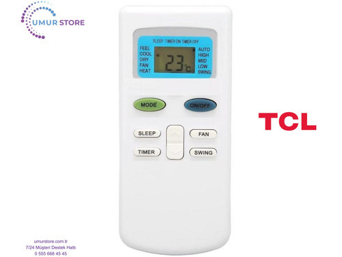 TCL TAC-18CHSD/XA51I Uyumlu Klima Kumandası