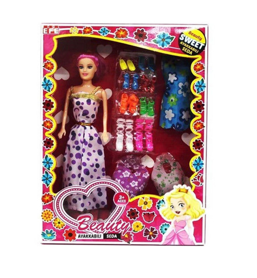 19 Parça Sevda Aksesuarlı Bebek Seti 2147