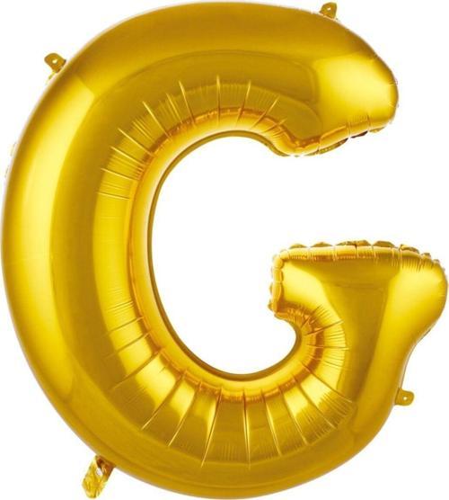 İkm Balon Partioyunevi G Harfi Helyum Gold Folyo Balon 40" Inç 100 Cm Büyük Boy