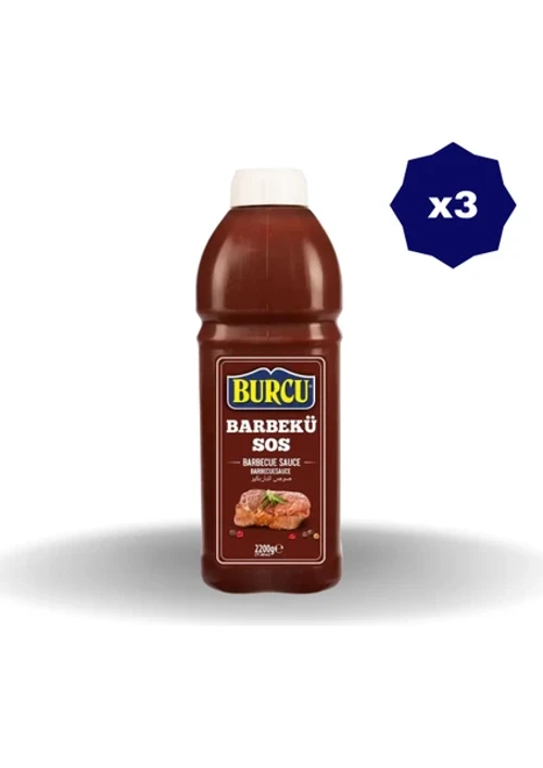 Barbekü Sosu 2.2kg - (3 Adet)