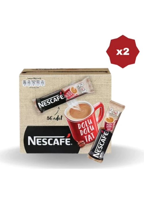 Nestle 2'si 1 Arada 56'lı - (2 Adet)