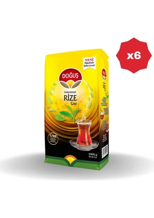 Geleneksel Rize Çay 1 kg - (6 Adet)