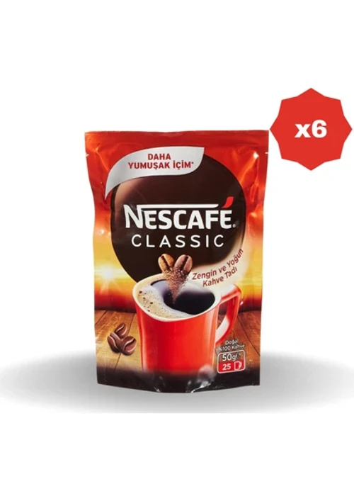 Classic Poşet 50 gr - (6 Adet)