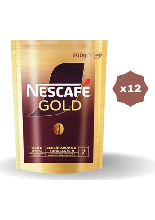 Gold Poşet 200 gr - (12 Adet)