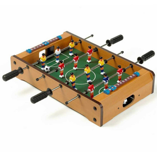 Ahşap Masa Üstü Futbol Langırt Oyunu 50cm