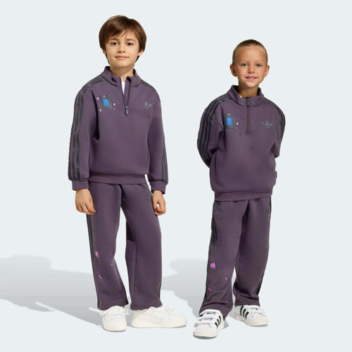 Minecraft Loose Crew Çocuk Mor Eşofman Takımı (KC6834)