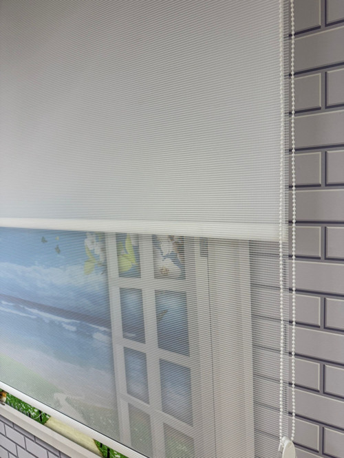 Çift Mekanizmalı Tül Ve Stor Perde - Model 9