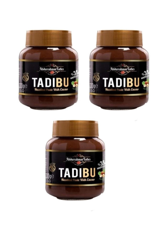 Tadıbu Kakaolu Fındık Kreması 3 Adet 330Gr*3