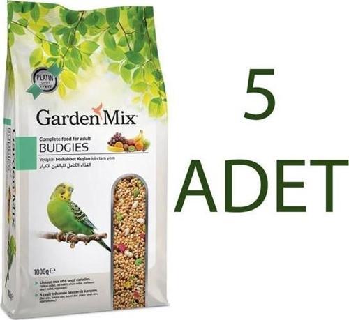 Platin Meyveli Muhabbet Kuş Yemi 1kg x 5 Adet