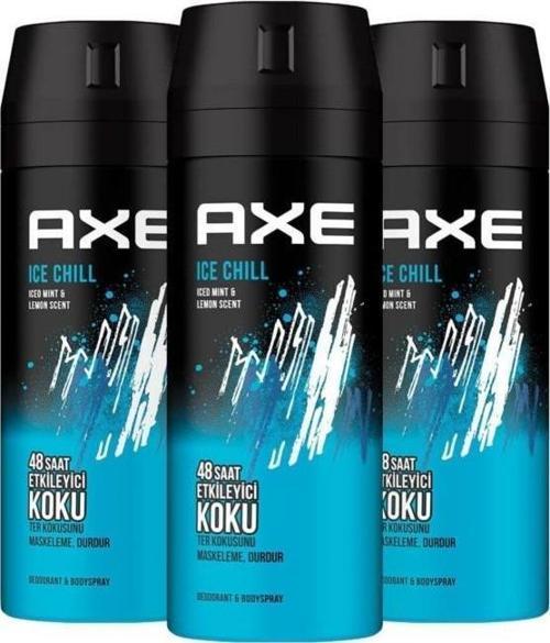 Ice Chill Erkek Deodorant 150 ml 3'lü Set