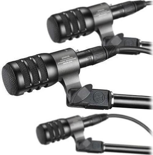 Audio-Technica ATM230PK 3 lü Paket Hiper Kardioid Dinamik Enstruman Mikrofonu