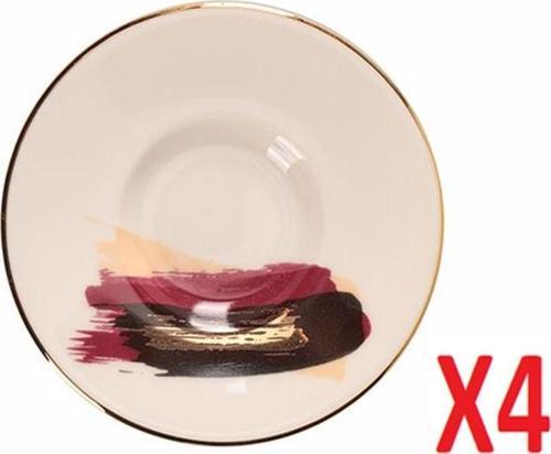 Dash Desen Çay Tabağı 11cm 4'lü 04ALM008504