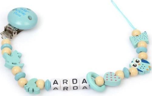 Arda Modeli Emzik Zinciri - Emzik Askısı - Bebek Hediyesi Bez134