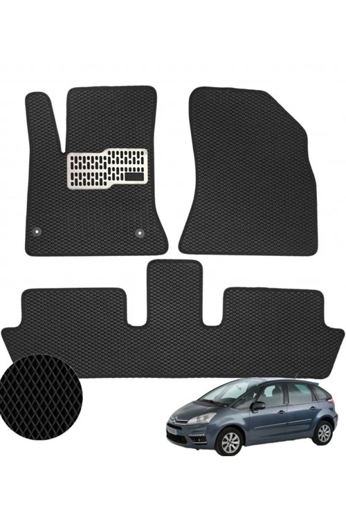 Citroen C4 Picasso 2006-2013 Uyumlu Araca Özel Eva Oto Paspas Takımı