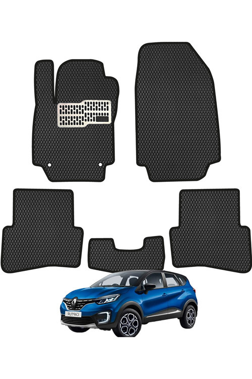 Renault Captur 2020+ Uyumlu Araca Özel Eva Oto Paspas Takımı