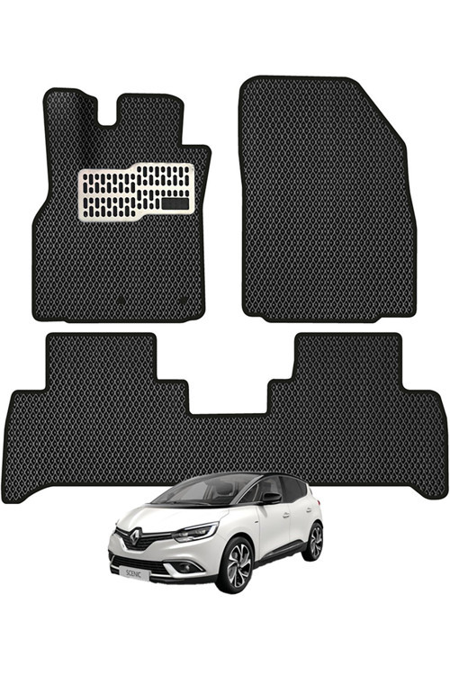 Renault Scenic 2017-2022 Uyumlu Araca Özel Eva Oto Paspas Takımı