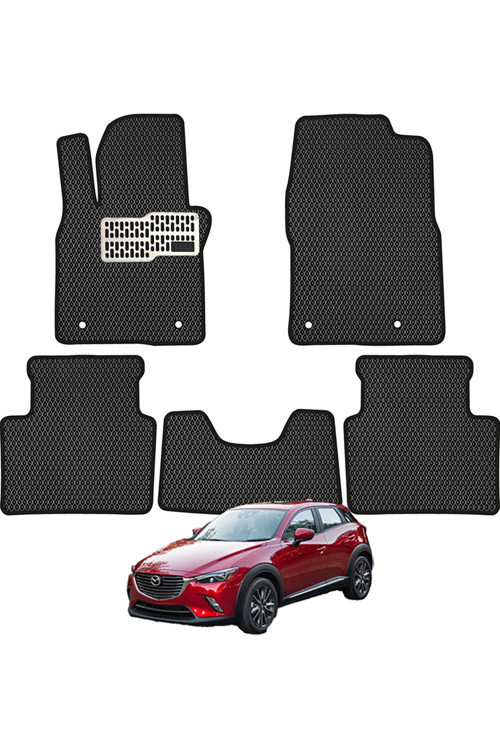 Mazda Cx3 2015+ Uyumlu Araca Özel Eva Oto Paspas Takımı