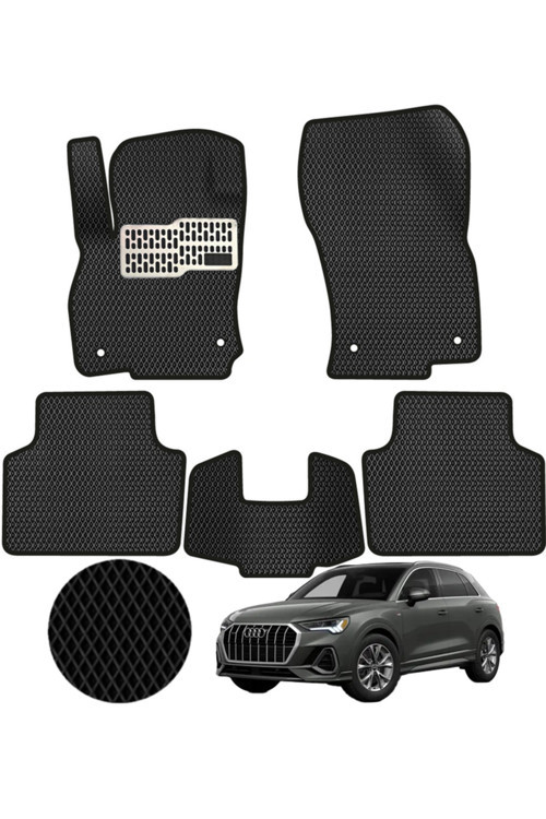 Audi Q3 2018+ Uyumlu Araca Özel Eva Oto Paspas Takımı