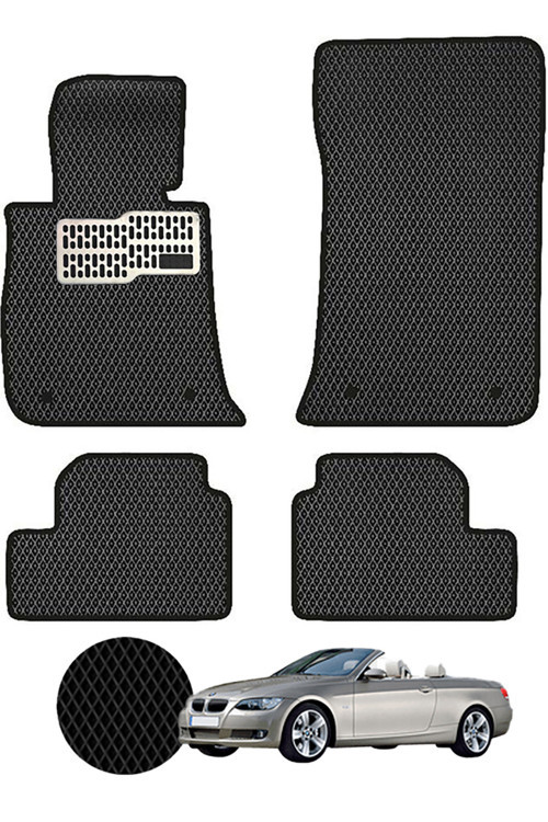 Bmw 3 Serisi E93 2007-2013 Uyumlu Araca Özel Eva Oto Paspas Takımı