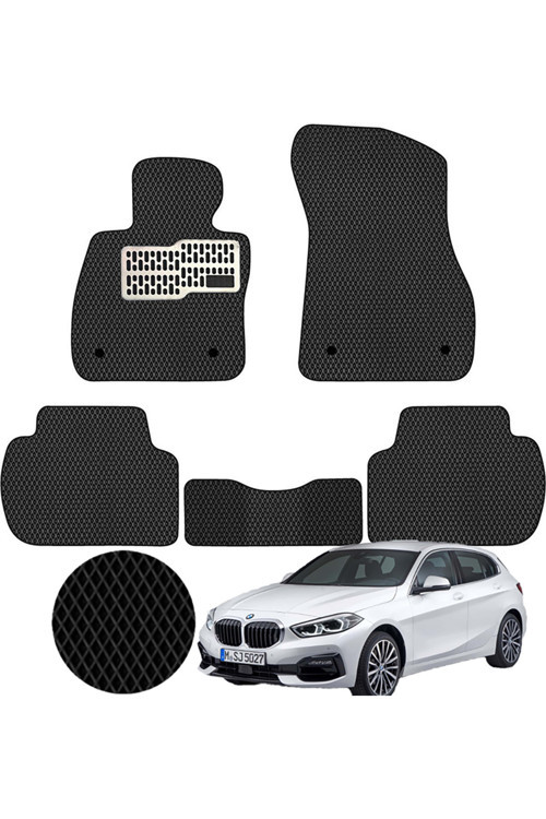 Bmw 1 Serisi F40 2019-2024 Uyumlu Araca Özel Eva Oto Paspas Takımı