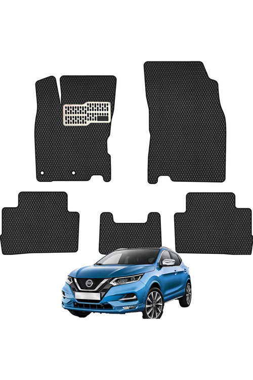 Nissan Qashqai 2014-2021 Uyumlu Araca Özel Eva Oto Paspas Takımı