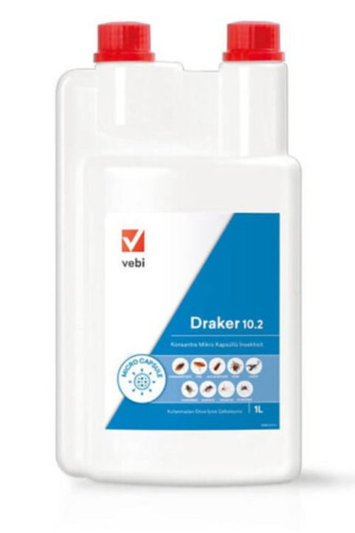 Böcek İlacı Draker 10.2 Cs 1 Litre Genel Haşere İlacı Dahil