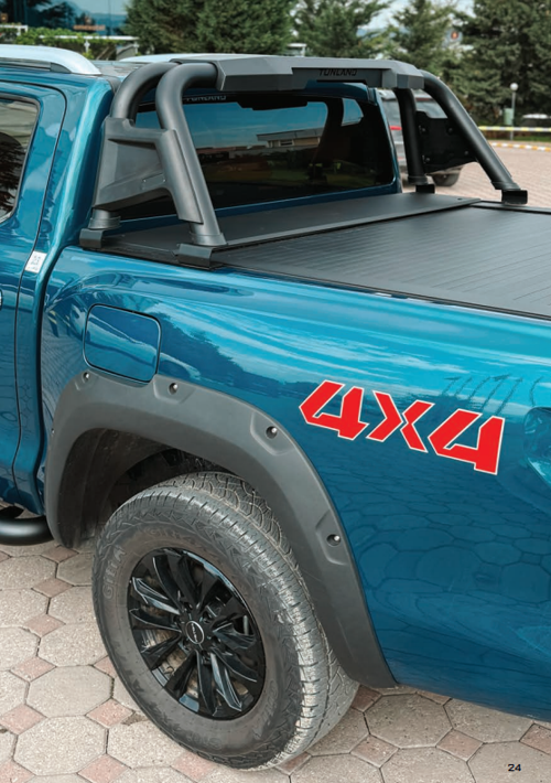 Foton Tunland Siyah Roll Bar 2024+ AQM-PRB02