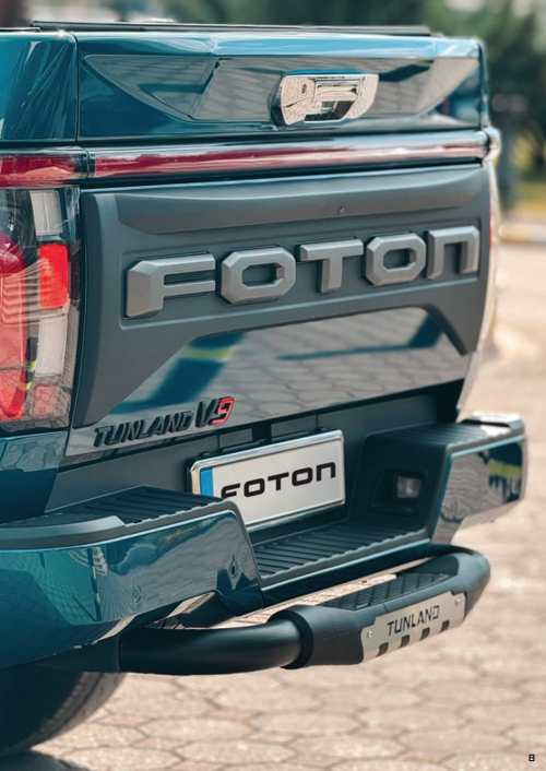 Foton Tunland Arka Tampon Koruma Siyah 2024+ Pak26