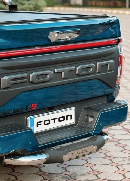 Foton Tunland Arka Tampon Koruma Krom 2024+ Pak25