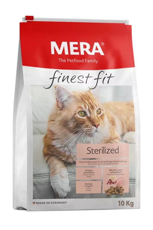 Finest Fit Sterilised Weight Management Taze Tavuklu Kilo Kontrollü Kısır Kedi Maması 10 Kg