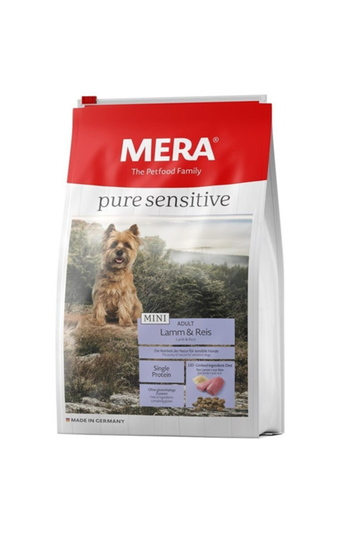 Pure Sensitive Mini Kuzulu Yetişkin Köpek Maması 4 Kg