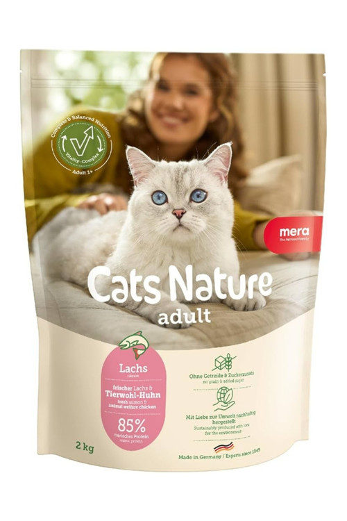 Tahılsız Somonlu Yetişkin Kedi Maması 10 Kg