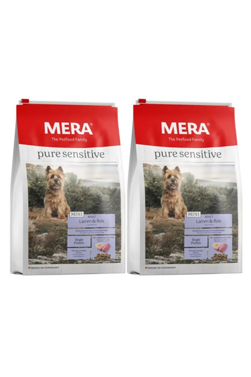 Pure Sensitive Mini Adult Küçük Irk Kuzu Etli Yetişkin Köpek Maması 4 Kg X 2