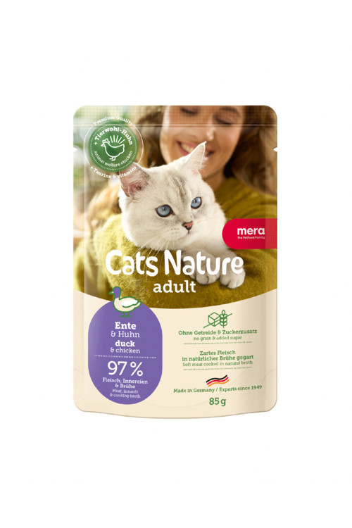 Tahılsız Ördekli Pouch Yetişkin Kedi Konservesi 85 Gram