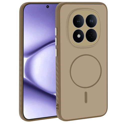 Redmi Note 15 Pro 4G Kılıf Magsafe Şarj Özellikli Lüx Tea Kapak