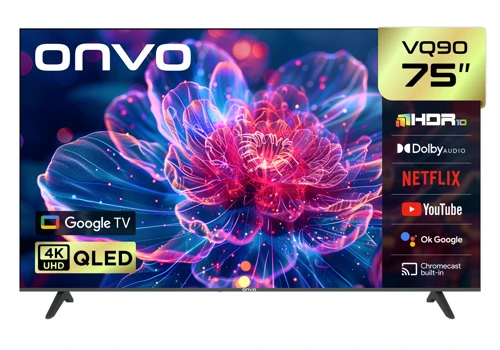 75VQ90F3UA 4K Ultra HD 75" 190 Ekran Uydu Alıcılı Google Smart QLED TV