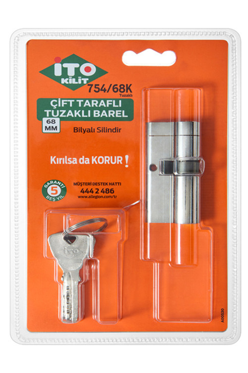 754/68K Blisterli , Çift Taraflı Tuzaklı Barel 26/10/32 Mm
