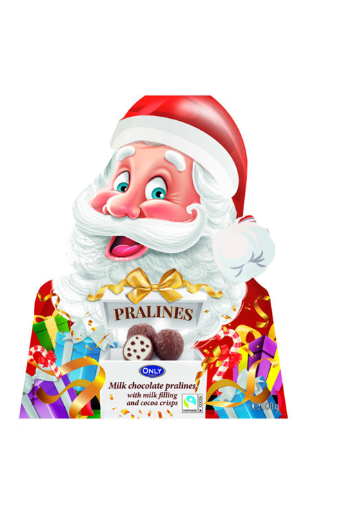 Only Sütlü Kremalı Kakaolu Gevrek Dolgulu Süt Pralinler 100 G