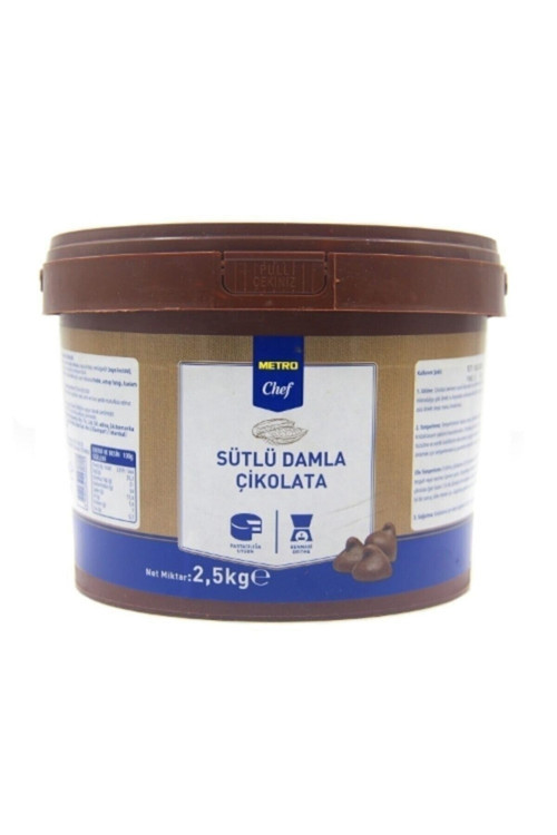Sütlü Damla Çikolata 2.5 Kg