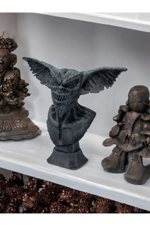Gremlin Figürü Dekoratif Biblo Heykeli 15Cm