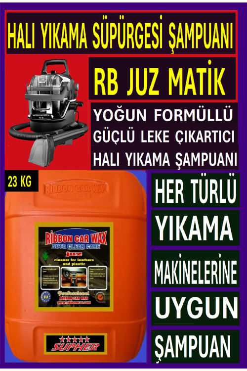 Juz Matik ( Halı Yıkama Süpürge Makinesi Şampuanı ) 23 Kg