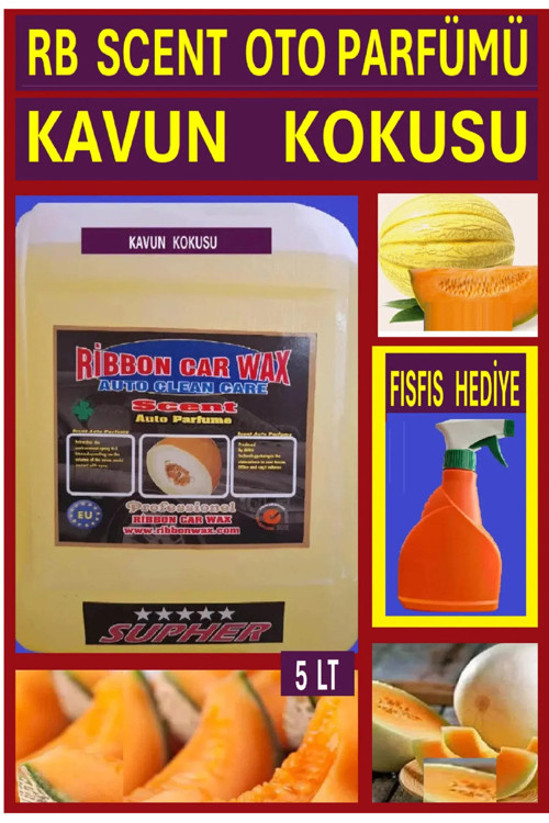 Rb Scent Oto Parfümü (Kavun Kokusu ) 5 Lt