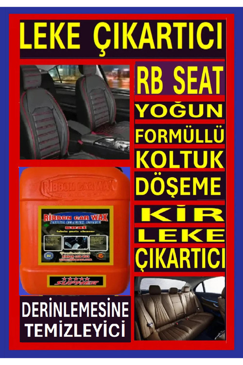 Rb Set Supher (Koltuk-Kumaş Temizleyici -Etkin Leke Çıkartıcı ) 5 Kg