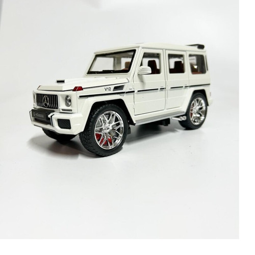 Che Zhi Mercedes-Benz G63 AMG Die-Cast Model Araba - 1:24 Ölçekli - Sesli, Işıklı ve Çek-Bırak