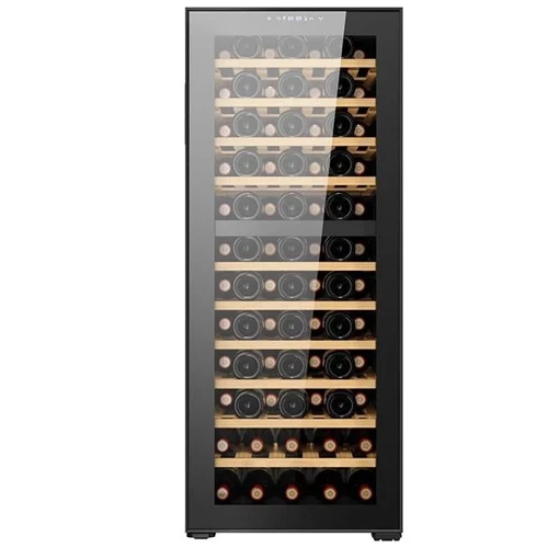 80 Şişe Kapasiteli Çift Bölmeli Solo Şarap Saklama Dolabı Siyah BFW80-BG2