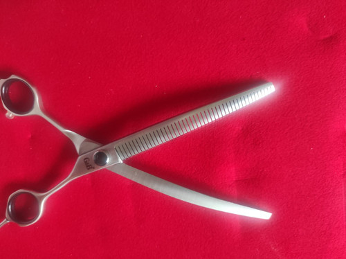 Eğri Fluffer Makas 45 Diş 7,5inç